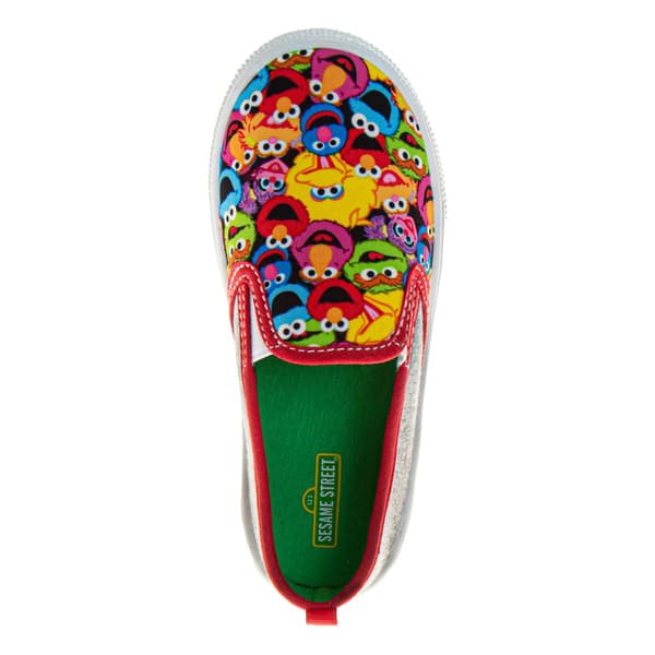 Little Kid Sesame Street All Your Friends Canvas Fashion Sneakers