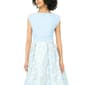 Womens MSK Floral 3/4 Sleeve Floral Fit & Flare Jacket Dress - image 6