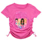 Girls (7-16) Bratz Short Sleeve Side Cinch Rhinestone Tee - image 2