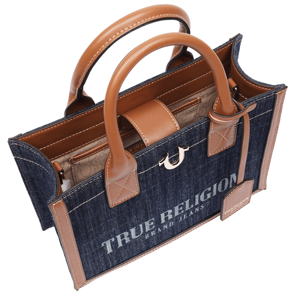 True Religion Modern Edge Denim Tote