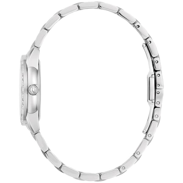 Womens Bulova Sutton White Dial Bracelet Watch - 96R253