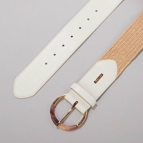 Womens Anne Klein Stretch Straw Belt - image 