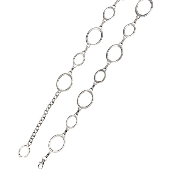 Womens Vince Camuto Oval Studded Casted Chain Belt