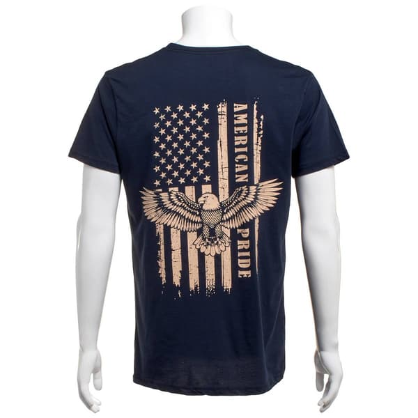 Mens We The Peeps American Pride Graphic Tee - Navy