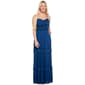 Juniors Crystal Doll Tiered Pleated Maxi Dress - image 1