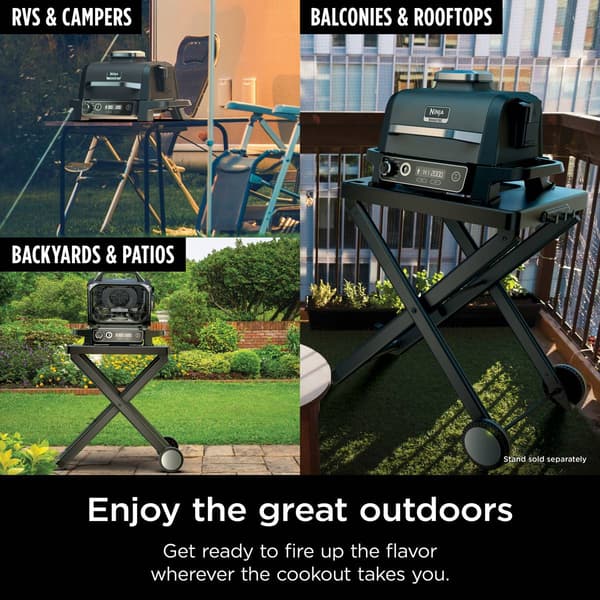 Ninja® Woodfire 7-in-1 Outdoor Grill &amp; Smoker