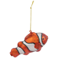 Northlight 4.75in. Glittered Clown Fish Glass Christmas Ornament - image 2
