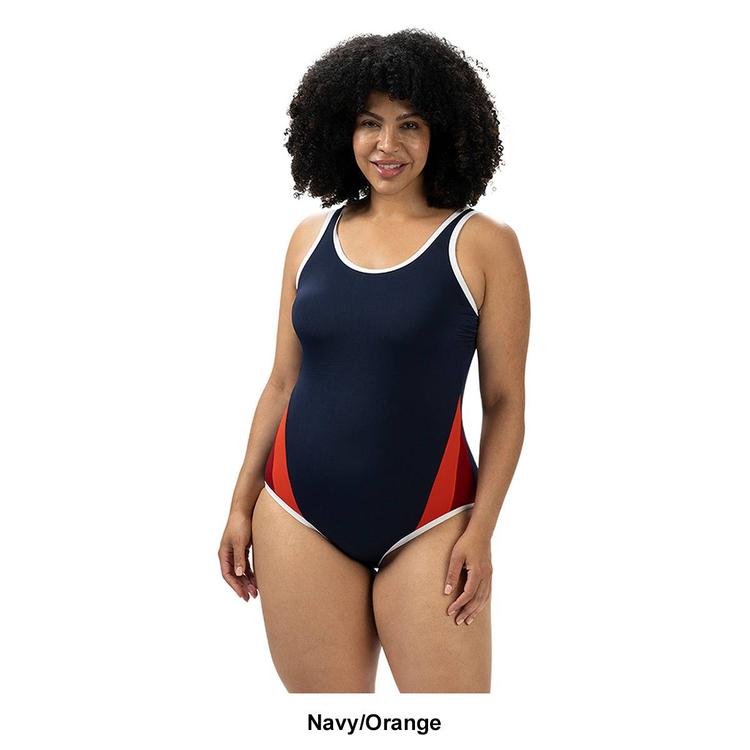 Womens Dolfin® Aquashape Scoop Back One Piece Swimsuit