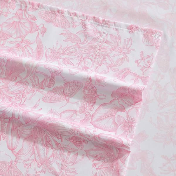 Betsey Johnson Fairytale Floral Microfiber Sheet Set