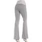 Juniors No Comment Fleece Fold Over Waist Flare Pants - Grey - image 3