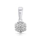 Nova Star(R) 1/4ctw. Lab Grown Diamond Cluster Pendant - image 1