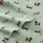 Laura Ashley Holiday Pups Cotton Flannel Sheet Set - image 4