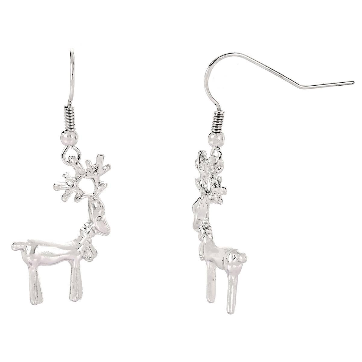 Santa/Reindeer/Bells Earring Trio