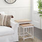 9th & Pike&#174; Nesting Mango Wood Side Tables - Set Of 2 - image 2