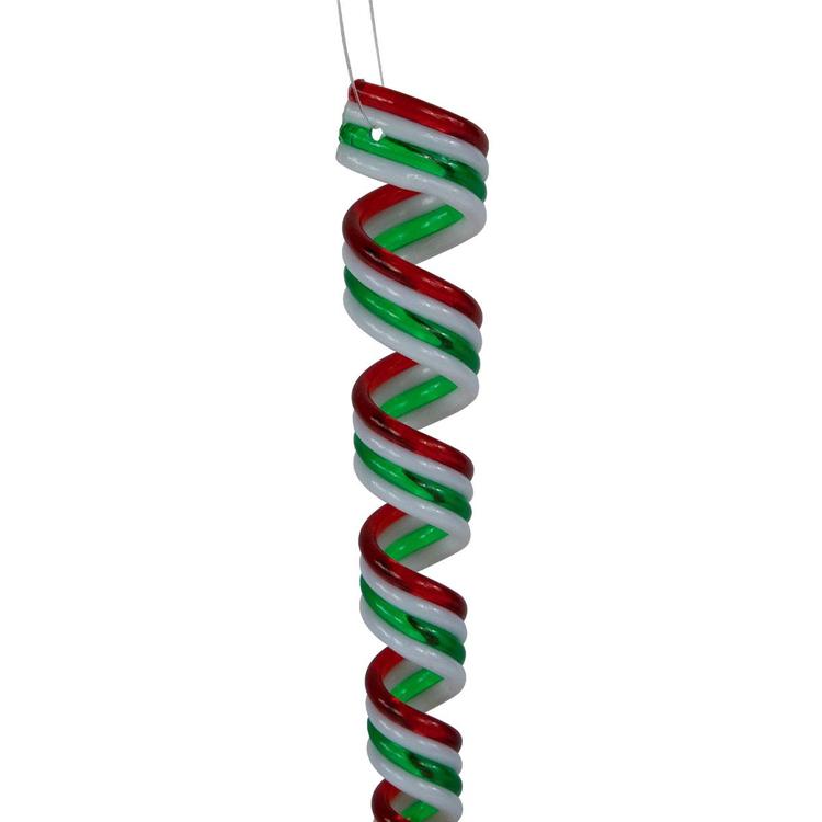 Northlight Seasonal Multicolor Candy Curls Ornaments - Pack of 4