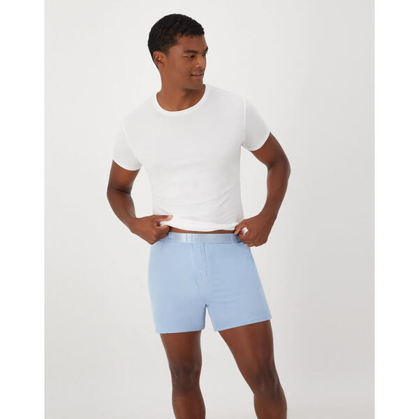 Mens Hanes 3pk. Original Super Soft Knit Boxers - image 