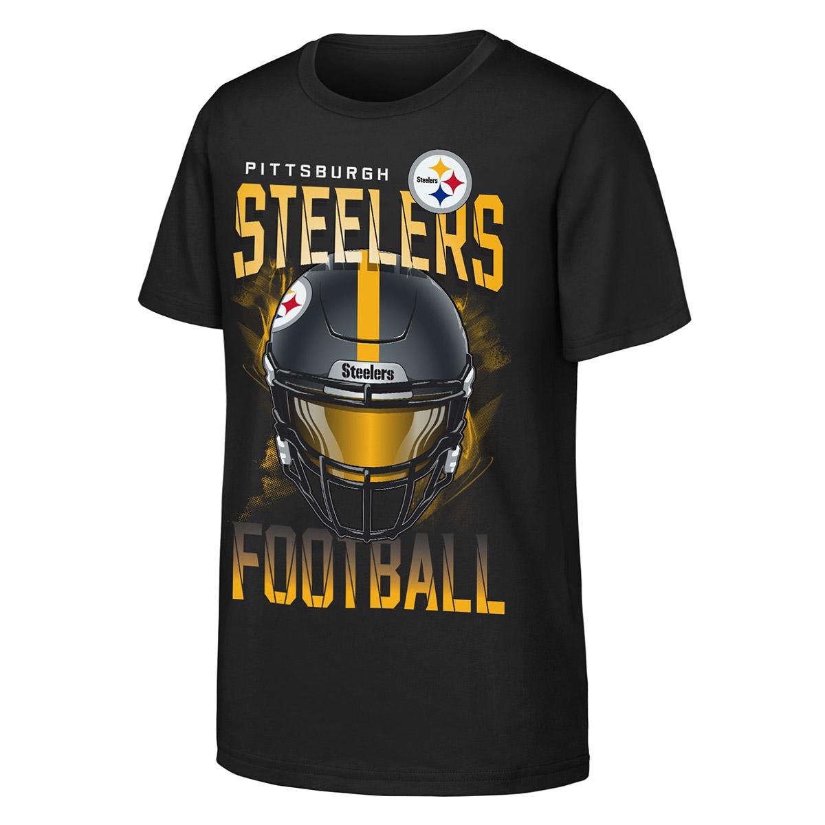 Boys (8-20) NFL Pittsburgh Steelers Full Gear Short Sleeve Tee