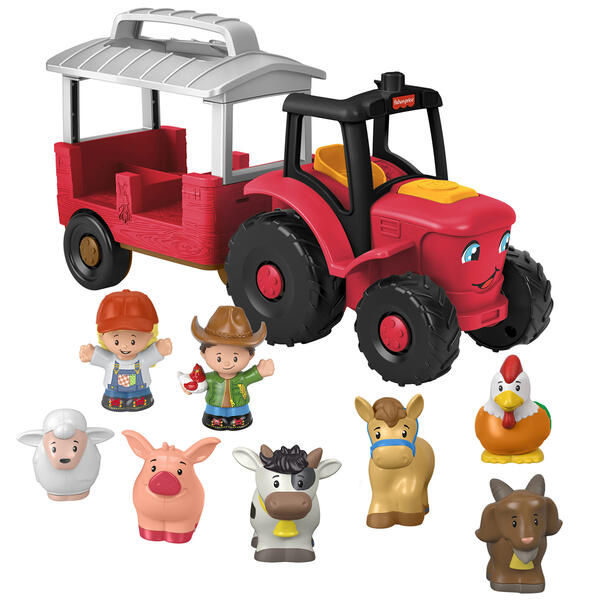 Fisher-Price&#40;R&#41; Little People&#40;R&#41; Car for Animals Tractor Playset - image 