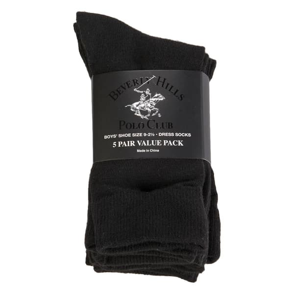 Boys (8-20) Beverly Hills Polo Club Dress Socks - image 