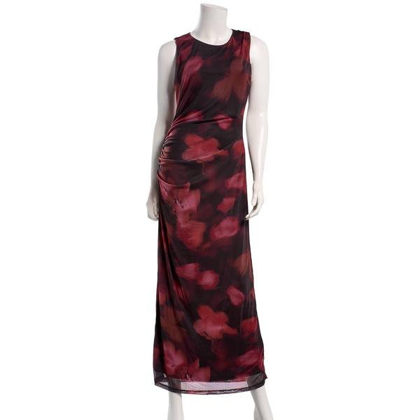 Juniors Madden Girl Mesh Sleeveless Scoop Neck Maxi Dress - Black - image 