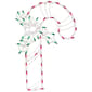 Northlight Seasonal 18in. Pre-Lit Candy Cane w/ Holly Silhouette - image 1