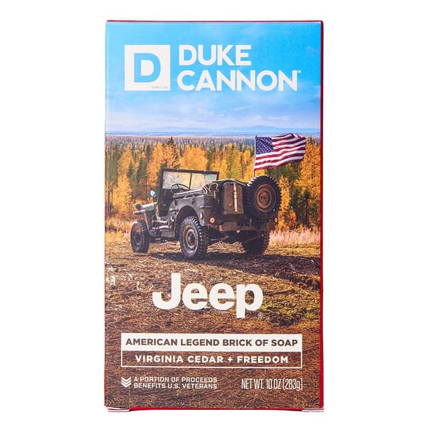 Duke Cannon Jeep American Legend Virginia Cedar + Freedom Soap