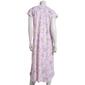 Womens Miss Elaine Watercolor Floral Ballet Nightgown - image 2