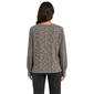 Womens Zac & Rachel Long Sleeve Button Detail Rib Knit Sweater - image 2