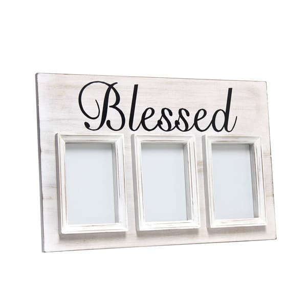 Elegant Designs 3 Photo Collage Frame Picture Frame - 4x6
