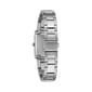 Womens Caravelle Classic Rectangular Steel Watch - 43L203 - image 3