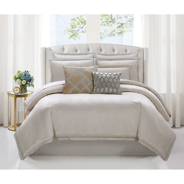 Charisma Tristano Woven Jacquard 3pc. Duvet Cover Set