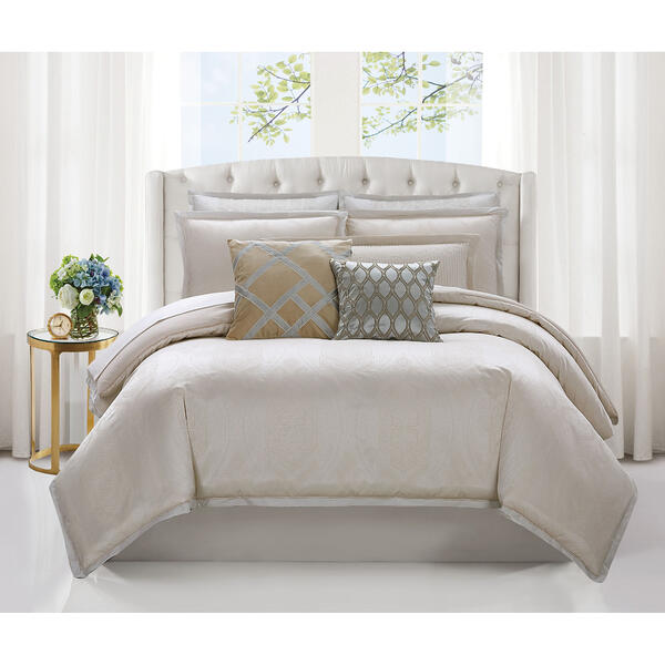 Charisma Tristano Woven Jacquard 3pc. Duvet Cover Set - image 