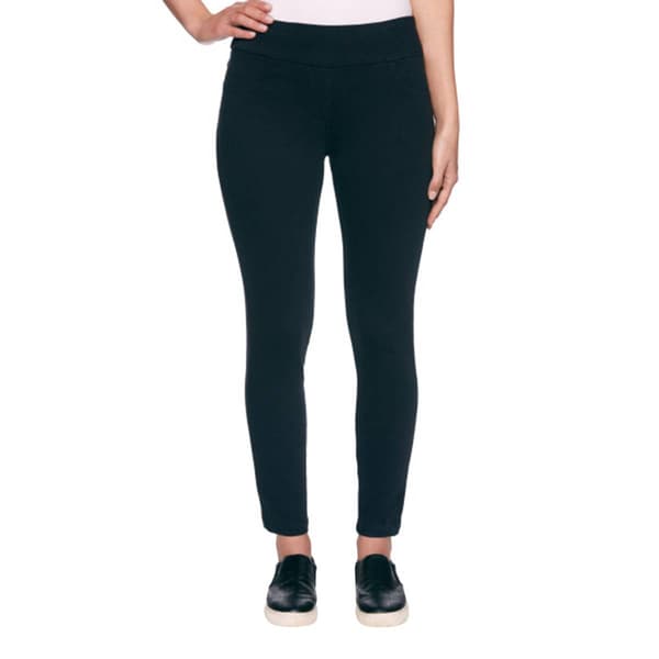 Womens Ruby Rd. Core Essentials Ponte Twill Casual Pants - image 