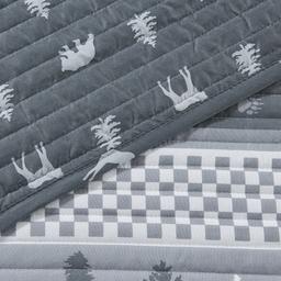 FreshFolds Matthew 3pc. Reversible Rustic Landscape Quilt Set
