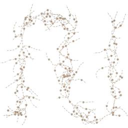 Northlight Seasonal Metallic Rose Gold Beaded Christmas Garland