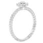 Eternal Promise&#8482; 10kt. White Gold Diamond Cluster Ring - image 3
