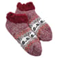 Womens Fuzzy Babba Panda Ankle Slipper Socks - image 1