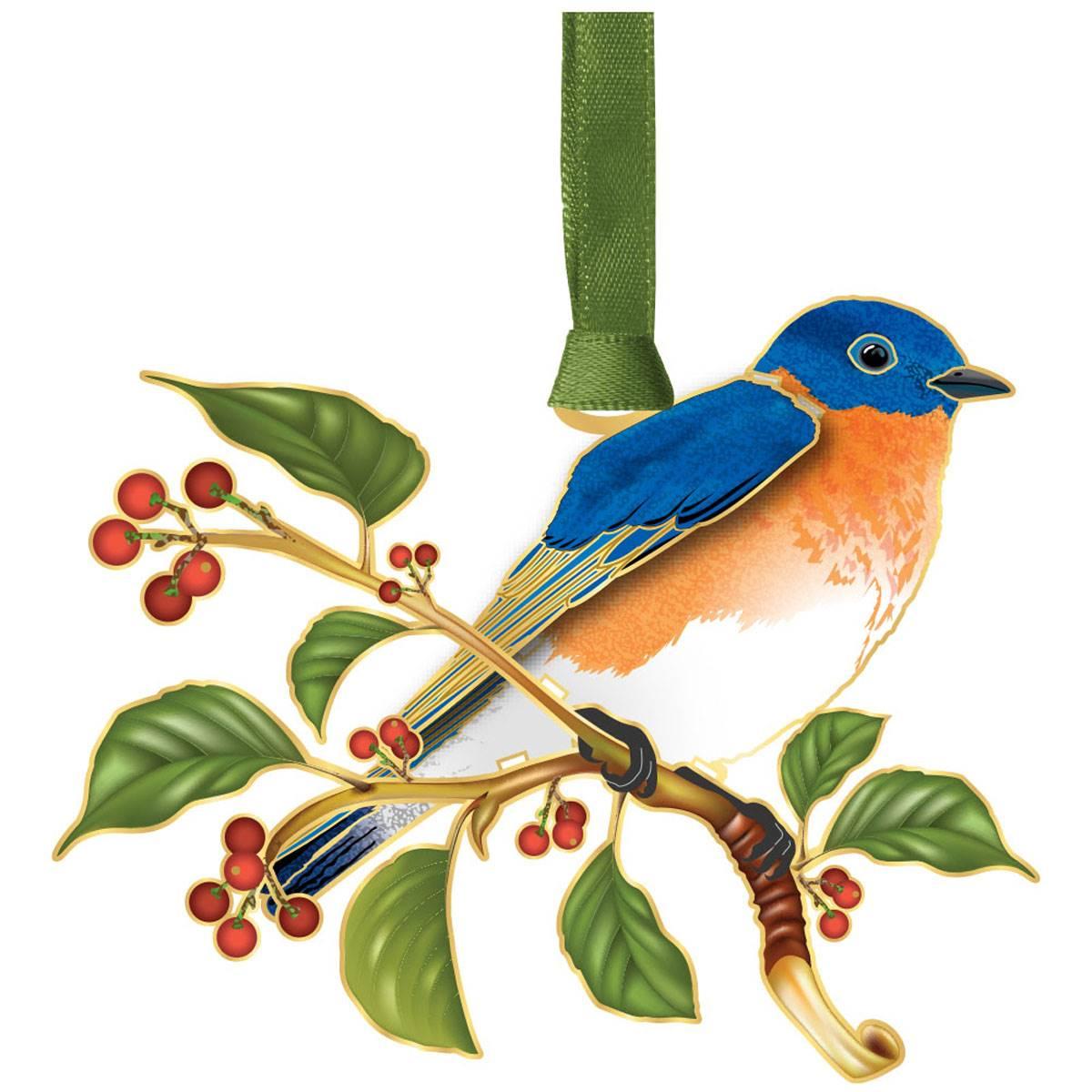 Beacon Design Bluebird in Nature Ornament