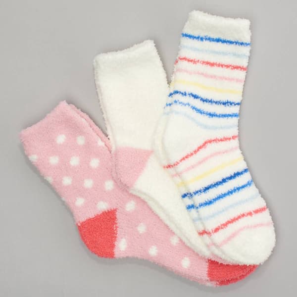 Womens Cuddl Duds 3pk Crew Socks