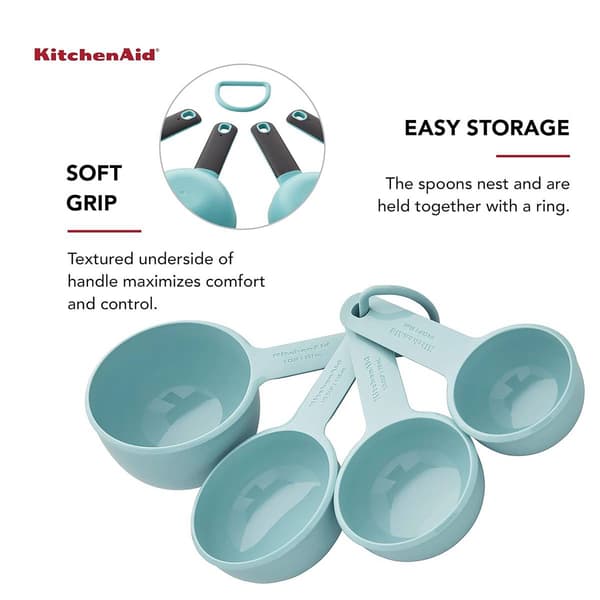 KitchenAid&#174; Universal Stainless Steel Measuring Cups - Aqua