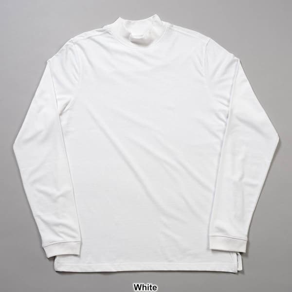 Mens Architect&#174; Jersey Mock Neck Long Sleeve Tee