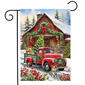 Briarwood Lane Country Christmas Garden Flag - image 1