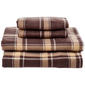 Ashley Cooper(tm) Chestnut Plaid Fleece Sheet Set - image 1