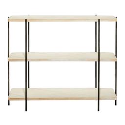 9th & Pike® Rectangular Wood 3-Tier Console Table