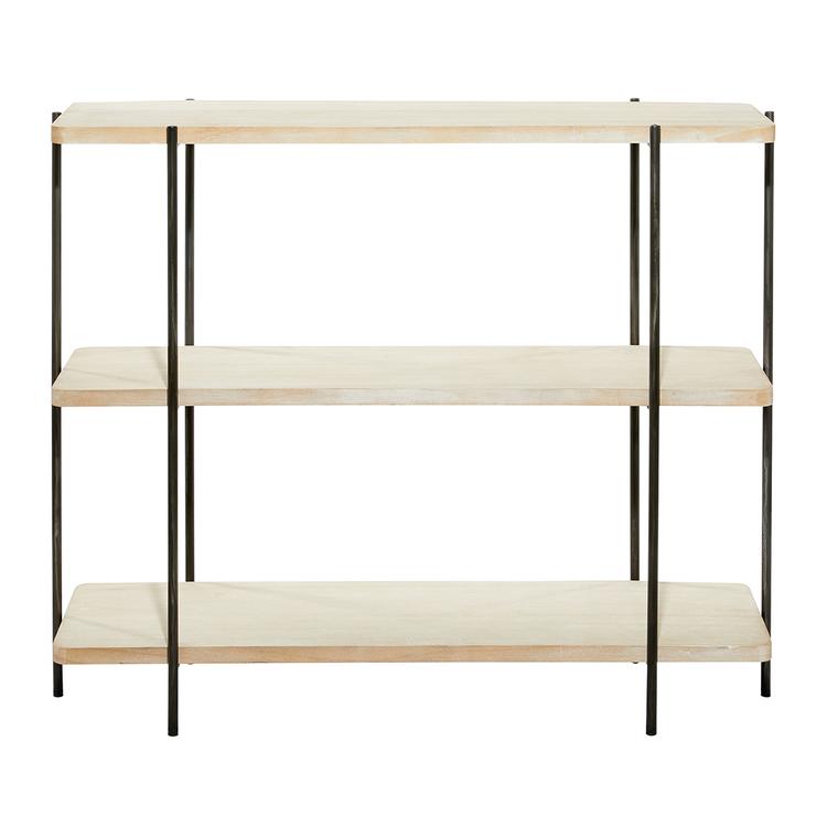 9th & Pike® Rectangular Wood 3-Tier Console Table