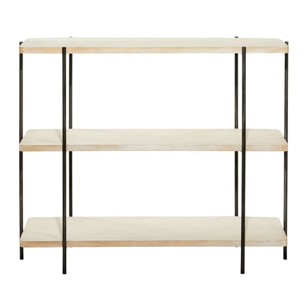 9th & Pike&#174; Rectangular Wood 3-Tier Console Table