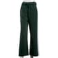 Juniors Derek Heart Side Stripe Fold Over Waist Wide Sweatpants - image 2