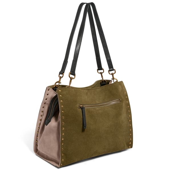 American Leather Co. Lenox Stud Satchel