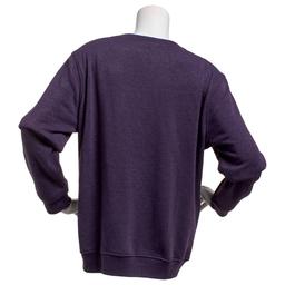 Plus Size Hasting & Smith Aster Paisley Studded Fleece Sweatshirt