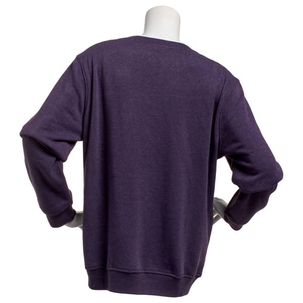 Womens Hasting & Smith Aster Paisley Studded Fleece Sweatshirt